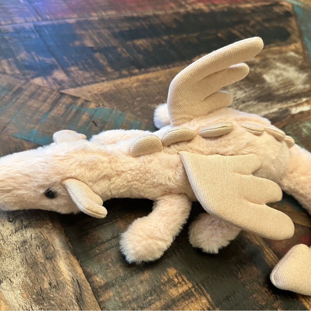 Adorable Pink Dragón Stuffed Animal Unbranded NWOT - Picture 3 of 8